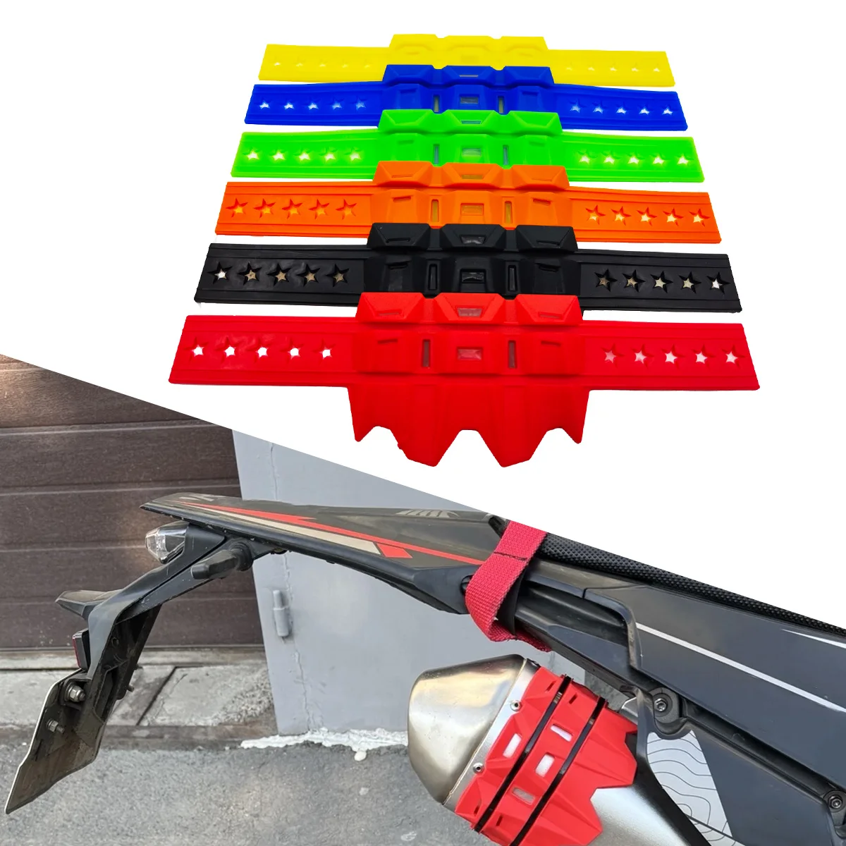 AliExpress XCMT For KTM SX EXC Motocross Dirt Pit Bike Universal Exhaust Protection Cover Motorcycle Exhaust Muffler Protector Guard
