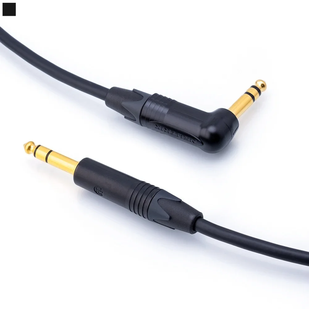 ■ Япония Mogami 2549 6,35 мм аудиокабель между мужчинами прямоугольный TRS стерео аудио линейный кабель 90 градусов Neutrik позолоченный штекер