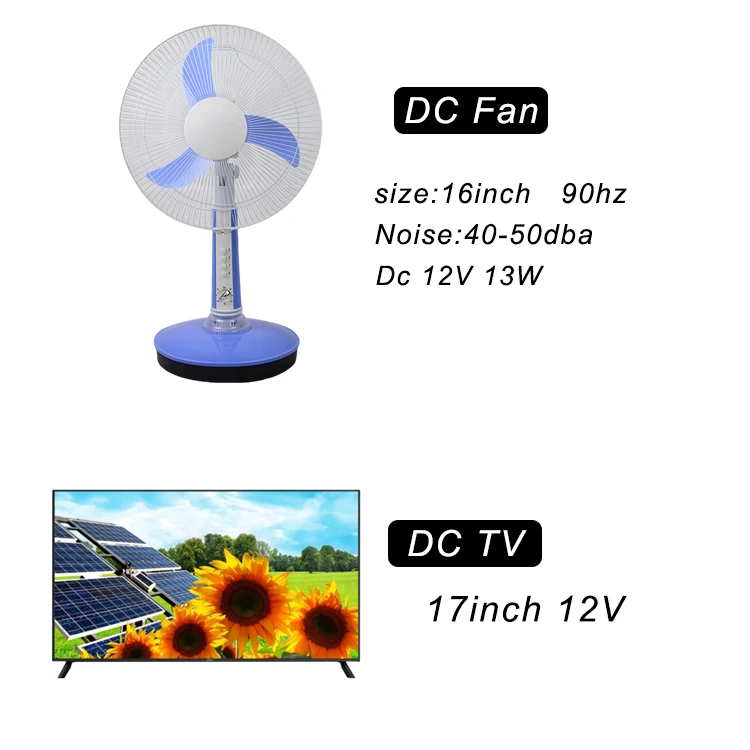 Portable Solar Panel System 300W DC AC 12V 220 Inverter 12V 20AH Solar Cell Generator Energy Storage