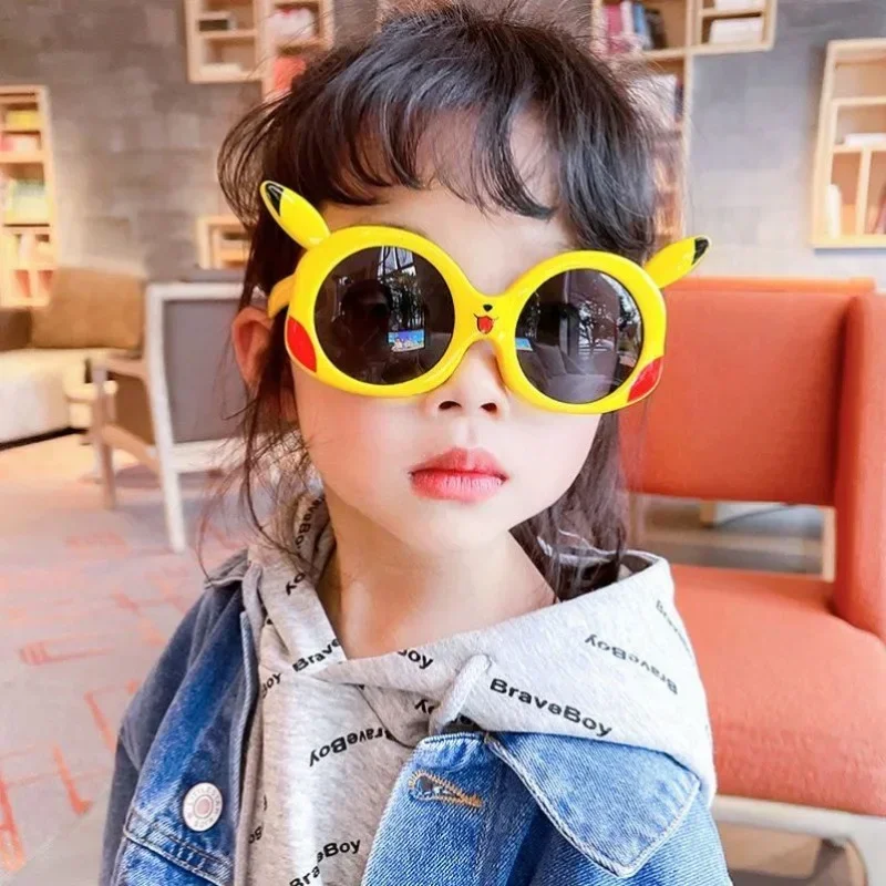 

Anime Pokemon Sunglasses Pikachu Cartoon Figrues Glasses Children Boys Girls Sunglasses Cute Decoration Kids Toy Gifts