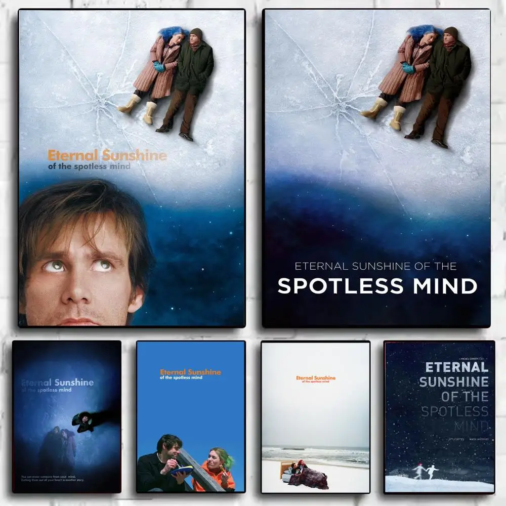 Movie E-Eternal Sunshine Of The Spotless Mind Poster Modern  Wall Art Aesthetic Minimalist Bedroom Decor Cafe Home Gift