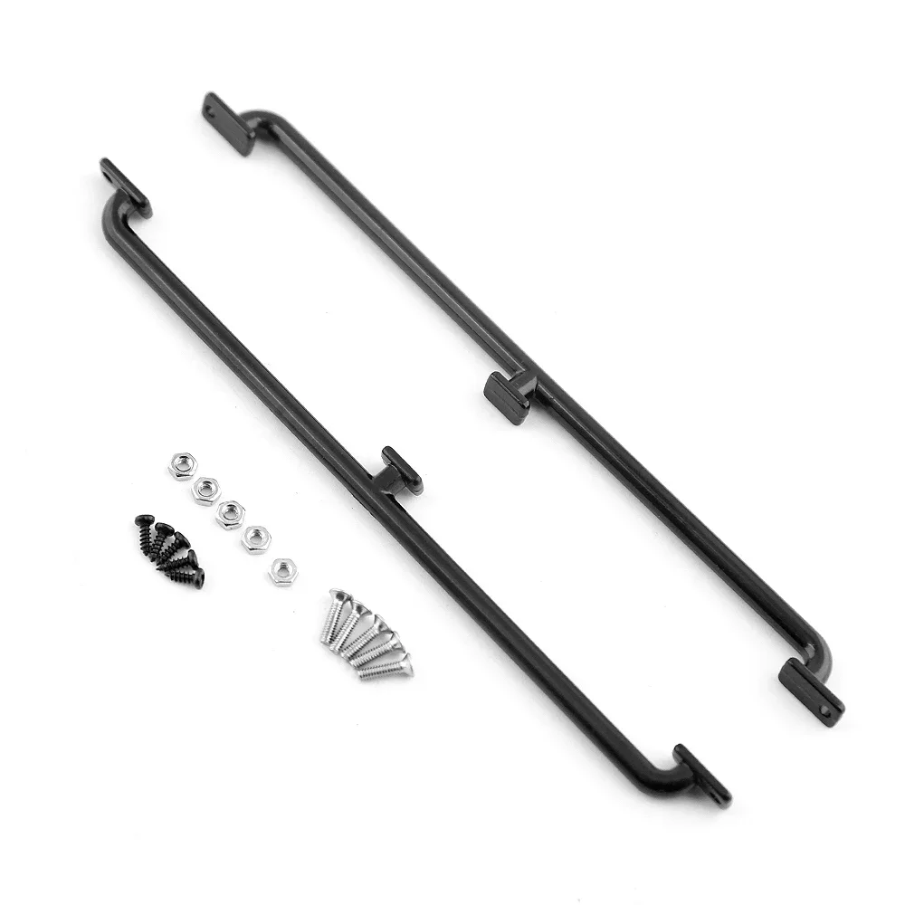 1Pair DIY Metal Body Handl Handrail Knob Balustrade Armrest for 1/10 RC Car TOYOTA Tamiya Cherokee D90 D110 SCX10 TRX-4 Wrangler