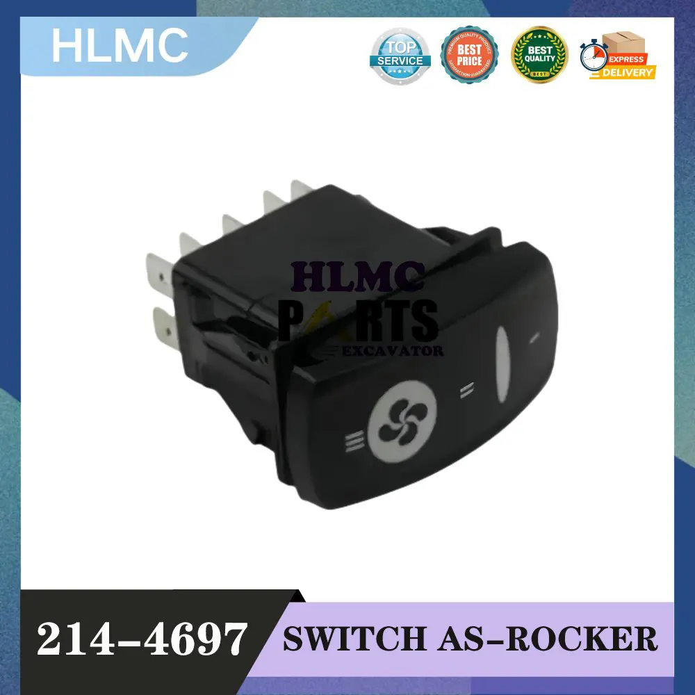

Excavator Parts Switch As-Rocker 214-4697 2144697 Backhoe Loader 422E 422F 428E