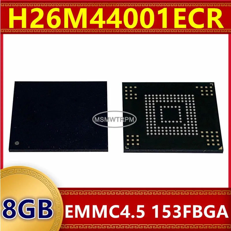 Memory Chip IC KLM8G1GEAC-B001 H26M44001ECR H26M42003GMR 8GB EMMC4.5 153FBGA Integrated Circuits New Original In Stock