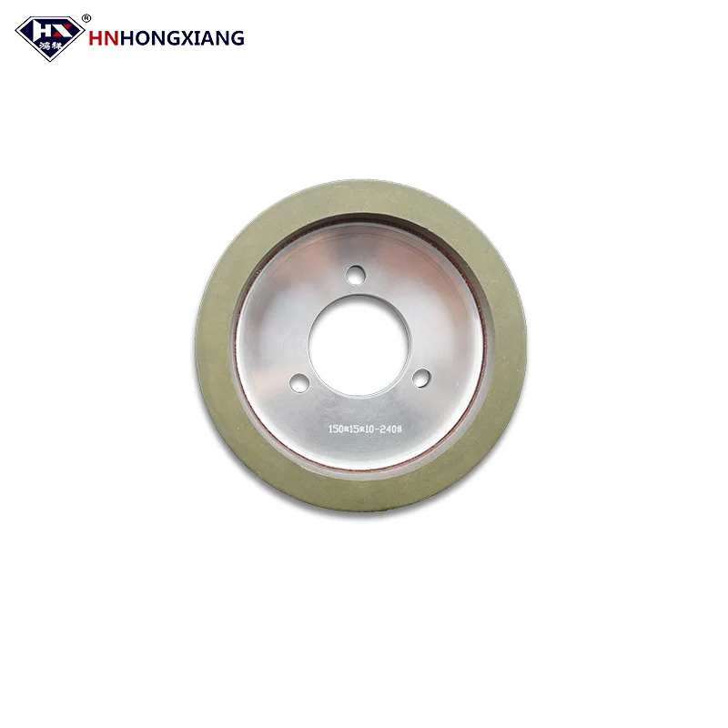 Resin Cup Wheel For Glass Straight Edge Machine And Glass Edging Machine D130/150mm Hole 12/22/50mm