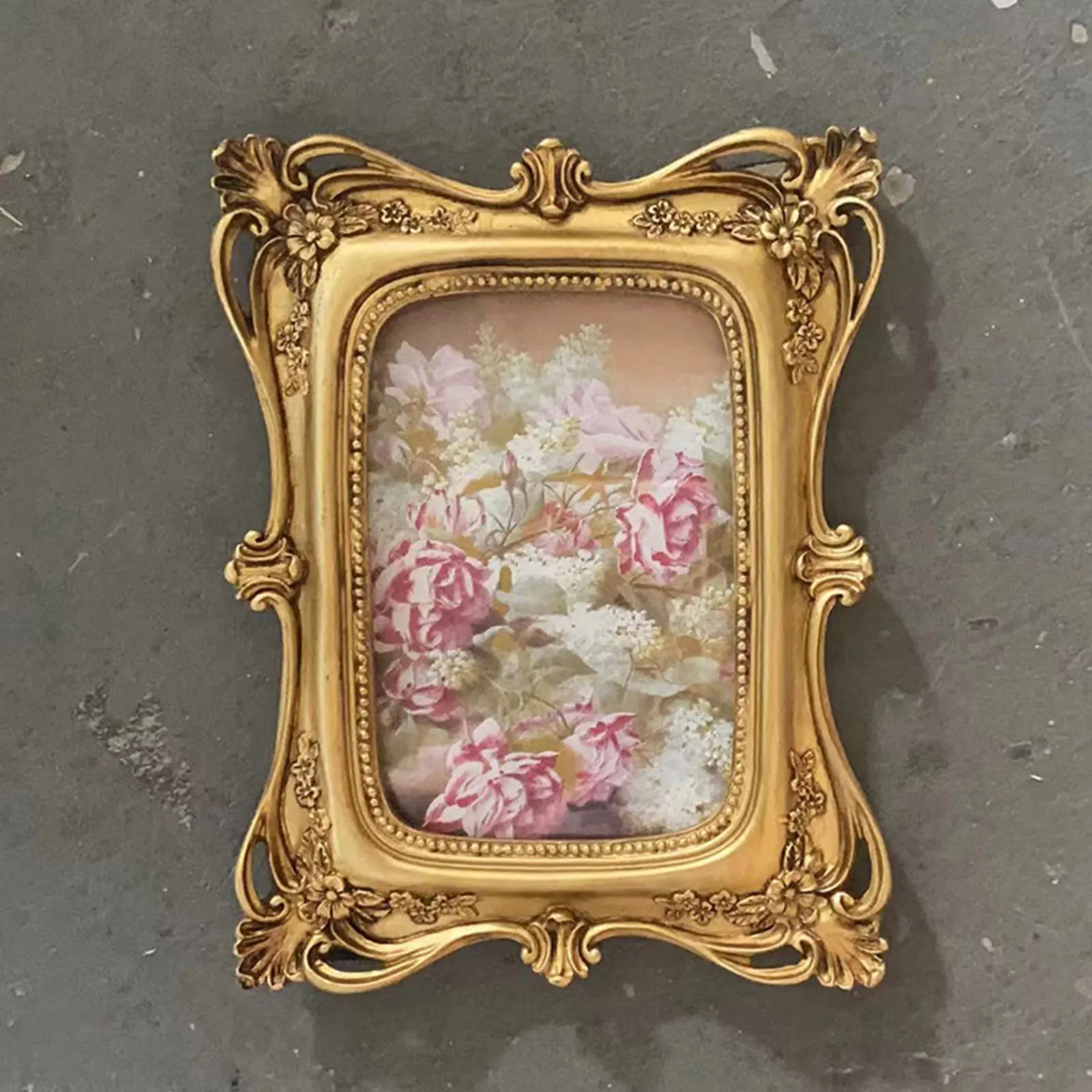 Vintage Picture Frames Wall Hanging Frame Photo Gallery Art Luxury Photo Frames for Hallway Dining Room Living Room Home Table