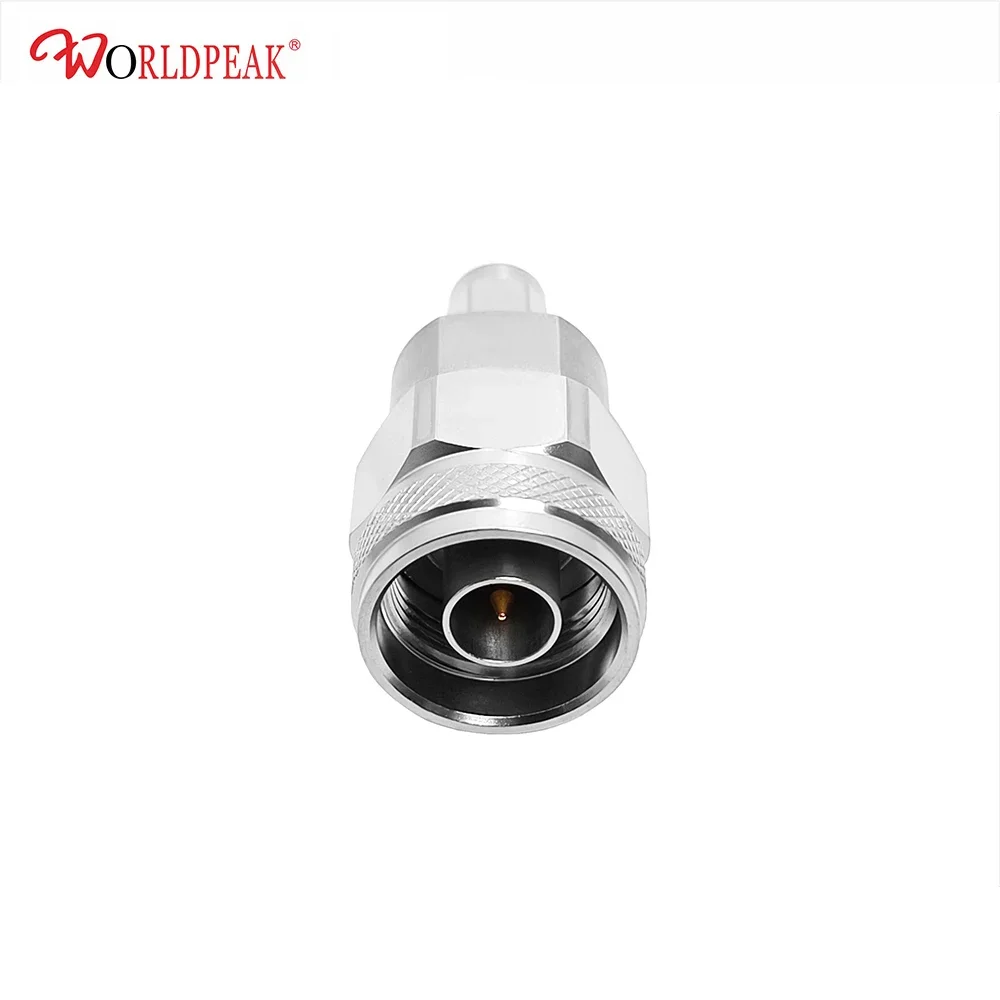 N Male To 2.92mm Female Jack Connector Stainless Steel Waveguaide Adapter