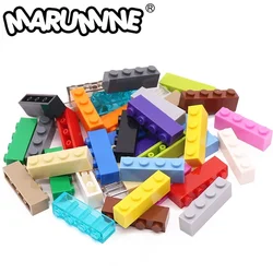 Marumine-cubo de bloques de construcción de 1x4, piezas de bloques de construcción clásicos MOC de 30 piezas, accesorios de diseñador de ciudad, montaje de partículas, 3010