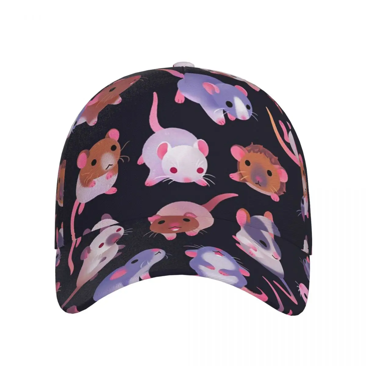 

Бейсбольные кепки унисекс Fancy Rat - Dark Outdoor Streetwear Летние спортивные бейсболки Кепка в стиле хип-хоп Casquette