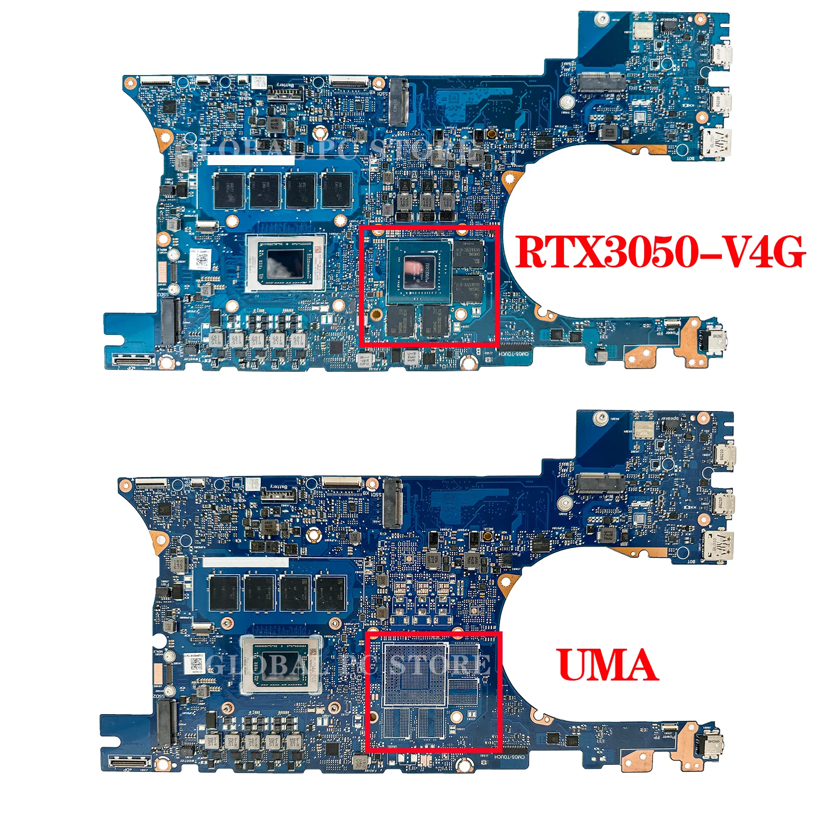 Imagem -03 - Kefu-placa-mãe Portátil para Asus Um6702rc Um6702ra Um6702r R56600h R7-6800h R9-6900h Ram8gb 16gb 32gb