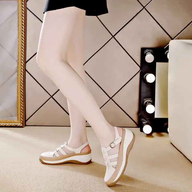 Open Back Non-slip Orange Sneakers Slippers Flip Flop Women Shoes Wide Foot Sandals Sports Sports-leisure Loofers Teni