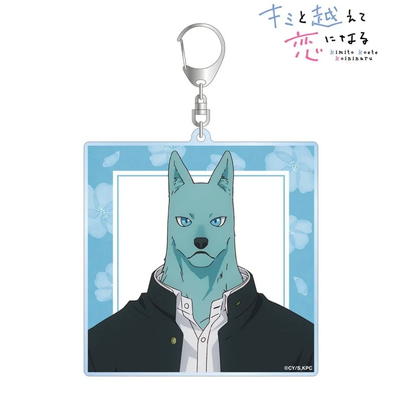 6cm Beyond Border, In Love We Are Acrylic Pendant Keychains Characters Ornament Accessories Goods Collection Desk Decorations