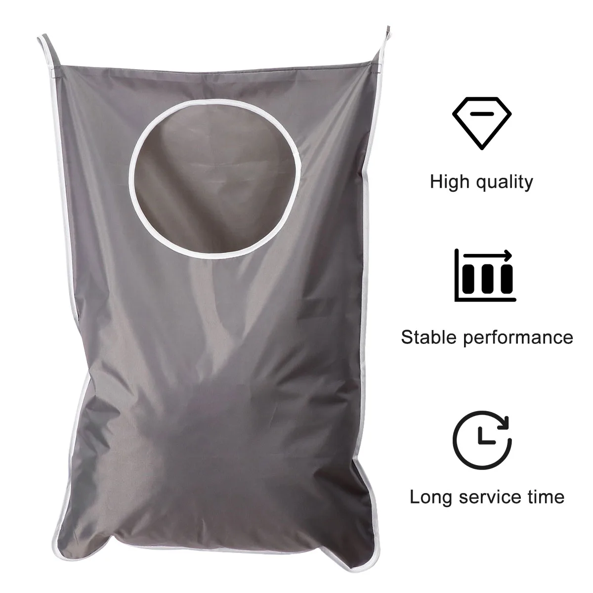 

1Pcs Multifunctional Eco-Friendly Door-Hanging Laundry Hamper Canvas Storage Bag Tear-Resistant Organizer for Bathroom