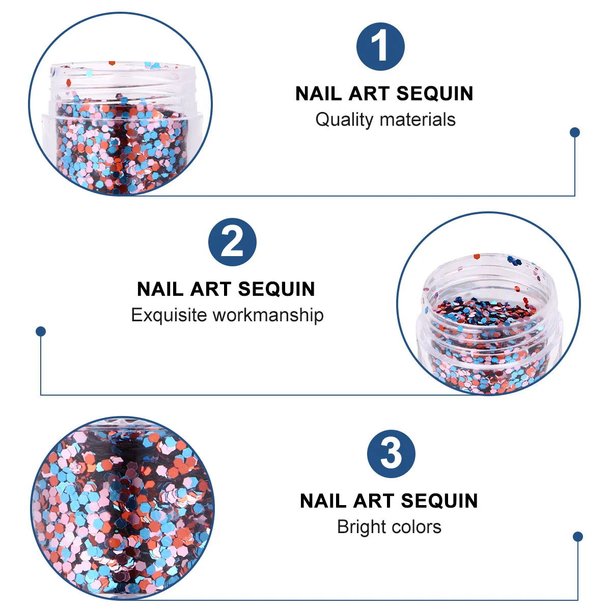 

16 коробок с блестками для дизайна ногтей, красочные блестящие пайетки для самостоятельного маникюра дома или профессионального использования, блестящие хлопья для украшения ногтей