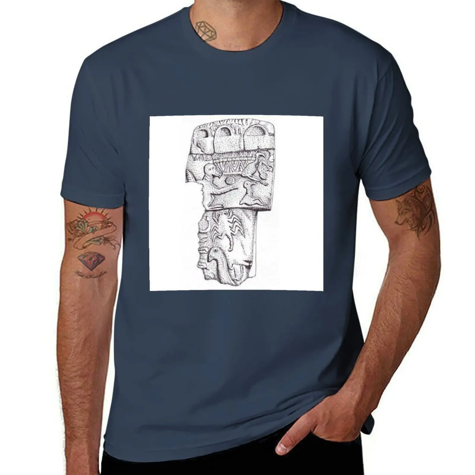 G?bekli Tepe T-Shirt Comfortable Workout Short Sleeve Shirt
