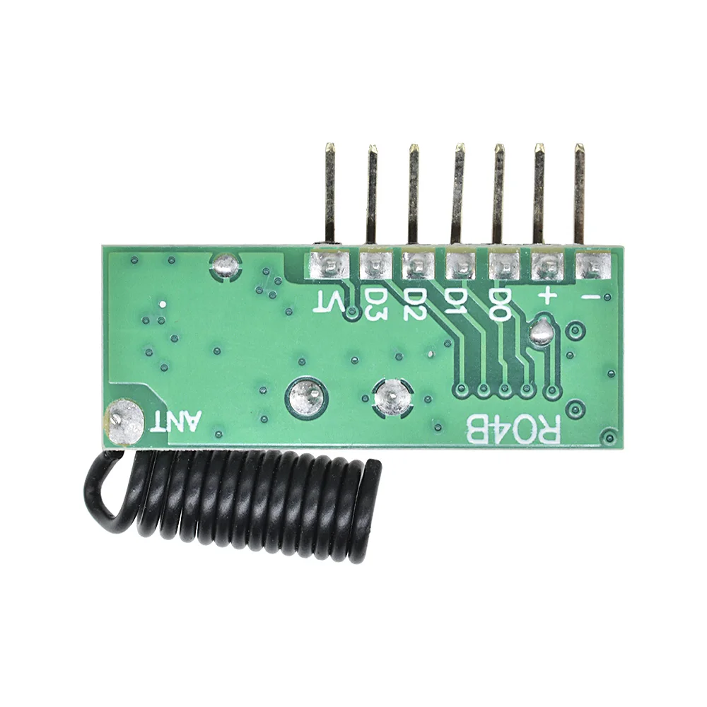 Wholesale TX118SA-4 433mhz Wireless Coding Transmitter Decoding Receiver Module 4 CH Output for 433Mhz Remote Controller DIY