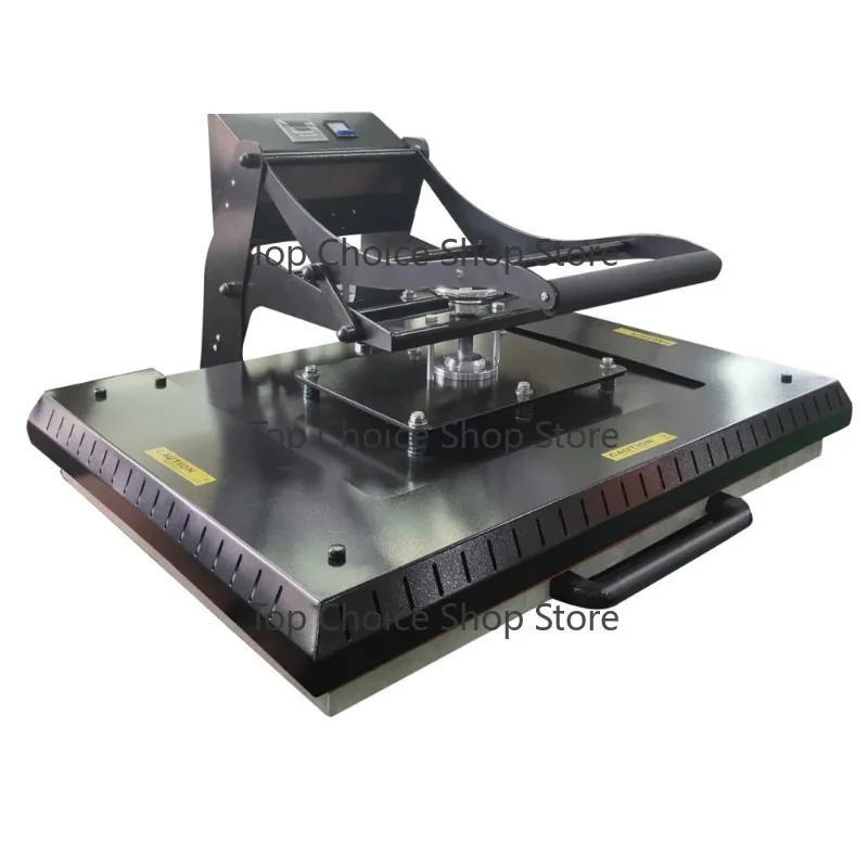 80X100cm Large‑size Manual Heat Transfer Equipment Textile Fabric Hot Press Stamping Machine
