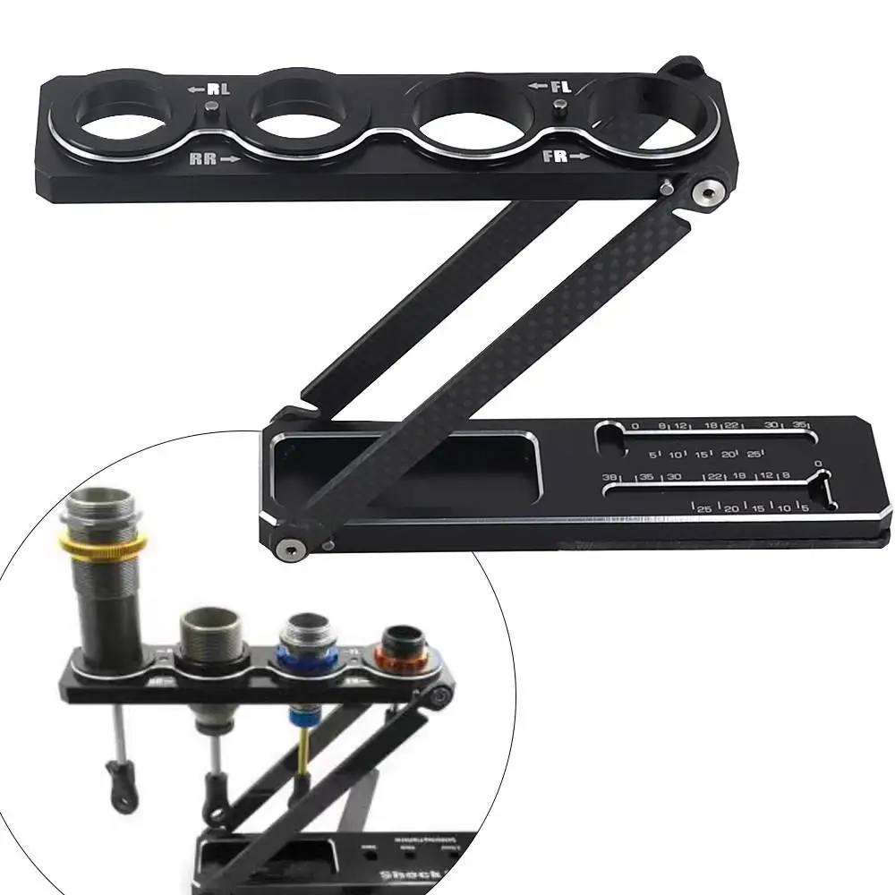 

Aluminum Alloy 7075 Jointed Suspension Placement Rack/suspension Installation Tool For Trax/as Arrma 1/10 1/8 Off-road Vehicle