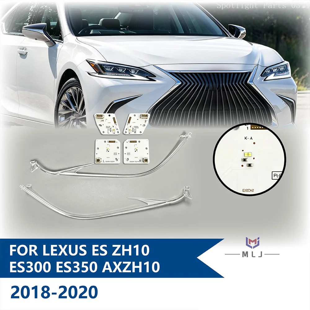 Fit For Lexus ES ES300 ES350 ZH10 AXZH10 2018 2019 2020 DRL Light Guide Strip LED Source Board DRL Headlight Repair Accessories