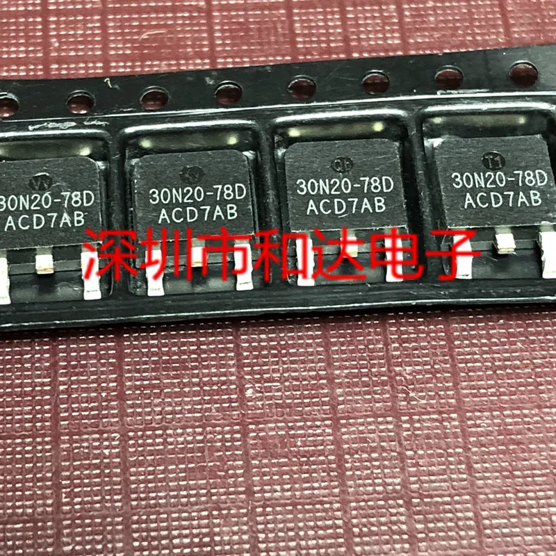 10pcs orginal new 30N20-78D AM30N20-78D SMD TO-252 200V 21A