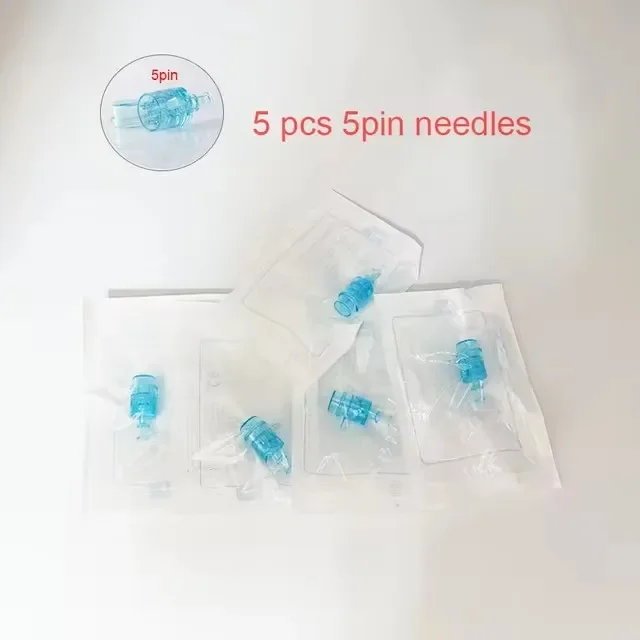 EZ Hydra Vacuum Meso Gun EZ 5pin EZ Meso Gun Derma Microneedle Pen Korea Negative Pressure Skin Rejuvenation EZ 5pin 9pin Needle image 3