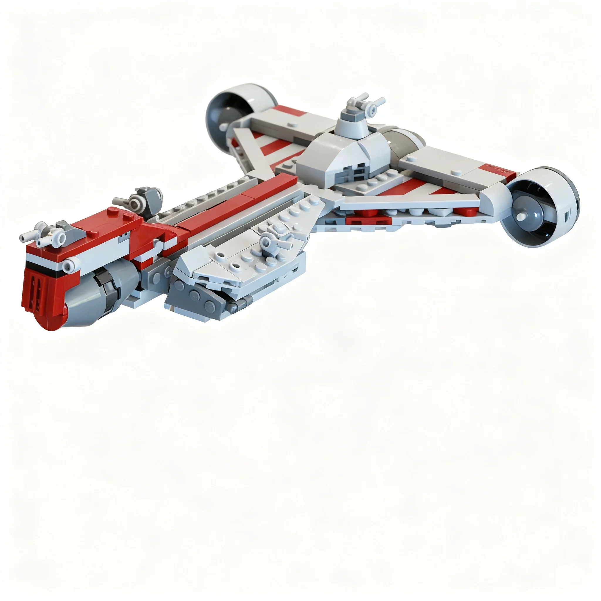 279pcs MOC Star Battle Consular-Class Cruiser Charger C-70 Retrofit Model Building Blocks Toy Construction Christmas Gifts 3D