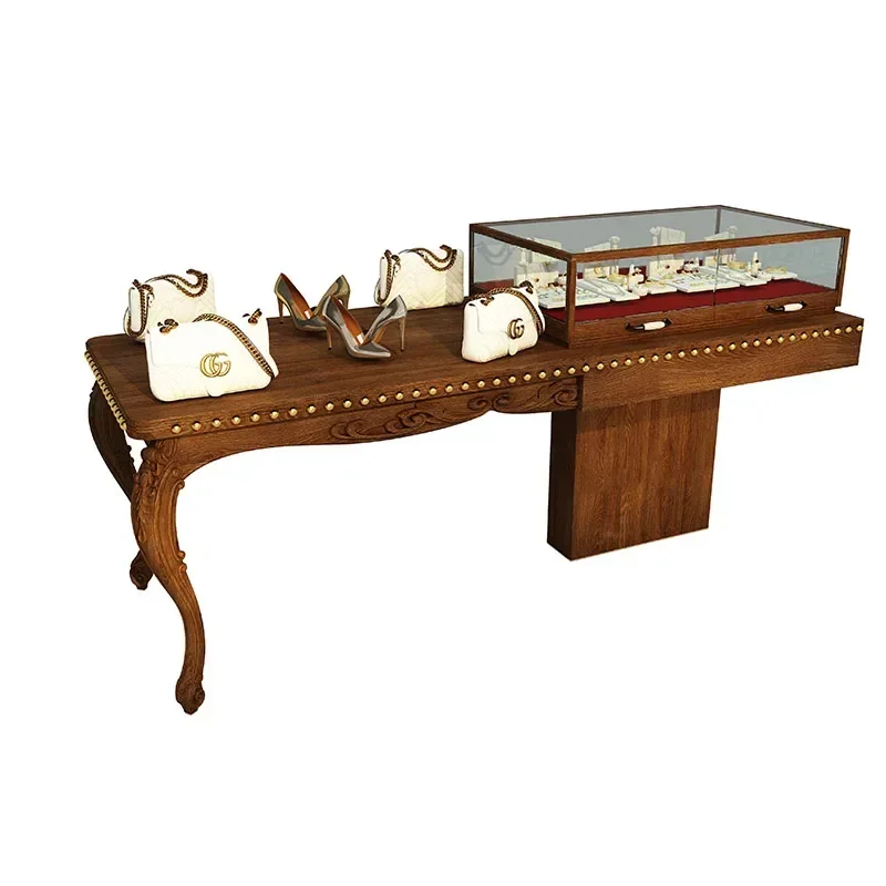 Glass Table Display Cabinet Jewelry Store Clothing Nakajima Cabinet