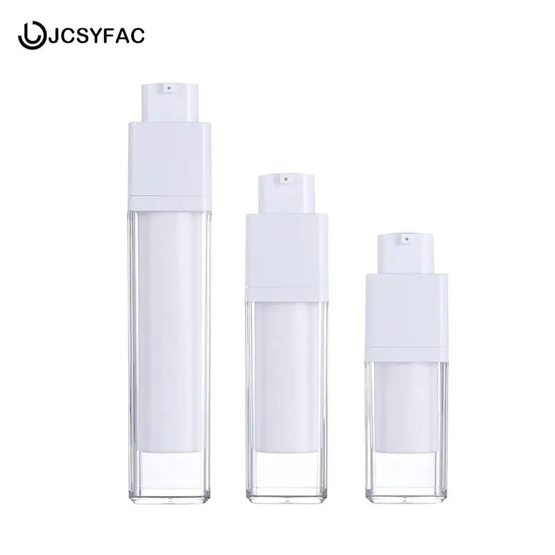 Pump Empty Vacuum Spray Bottle Water Bottle Travel Cosmetic 15-50ml Airless Spray Bottle Container Refillable Cream Lotion Jar