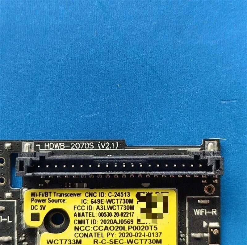 BN59-01342A = BN59-01341B WCT730M Wi-Fi and Bluetooth Wireless Module is for UN86TU9010F UN65TU8000P UN55TU850DF UN65TU850DF TV