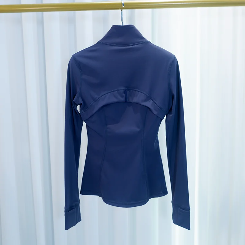 Frühjahrskollektion: Dünne Stehkragen-Jacke, Laufjacke, Fitness-Yoga-Oberteil – Detail 14