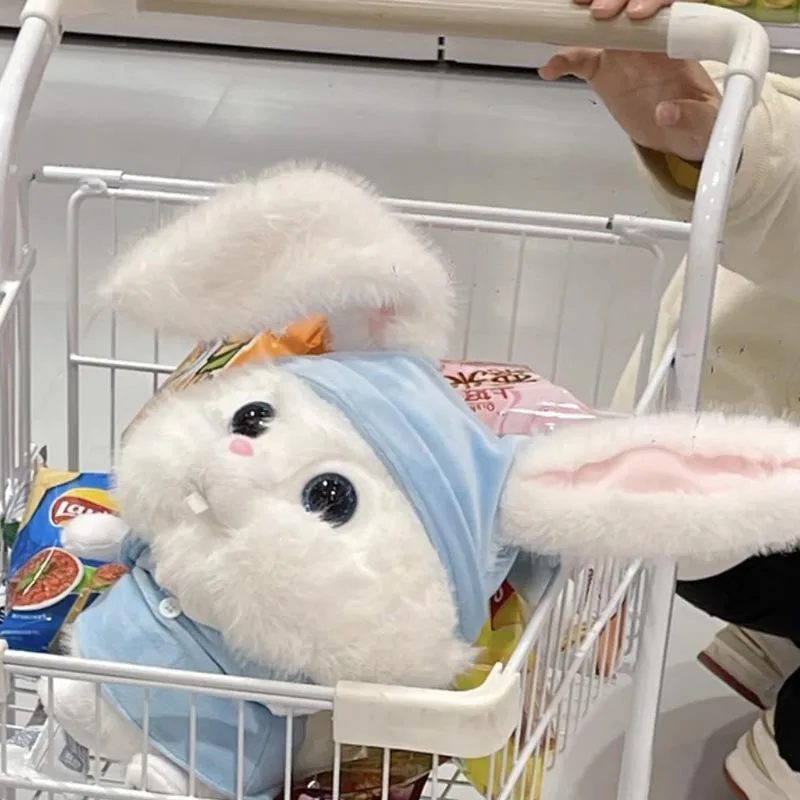 Kawaii Rabbit Plush Doll Accompany Sleeping Doll Cartoon Radish Rabbit Doll Children Hug Pillow Children Gift Christmas Gift