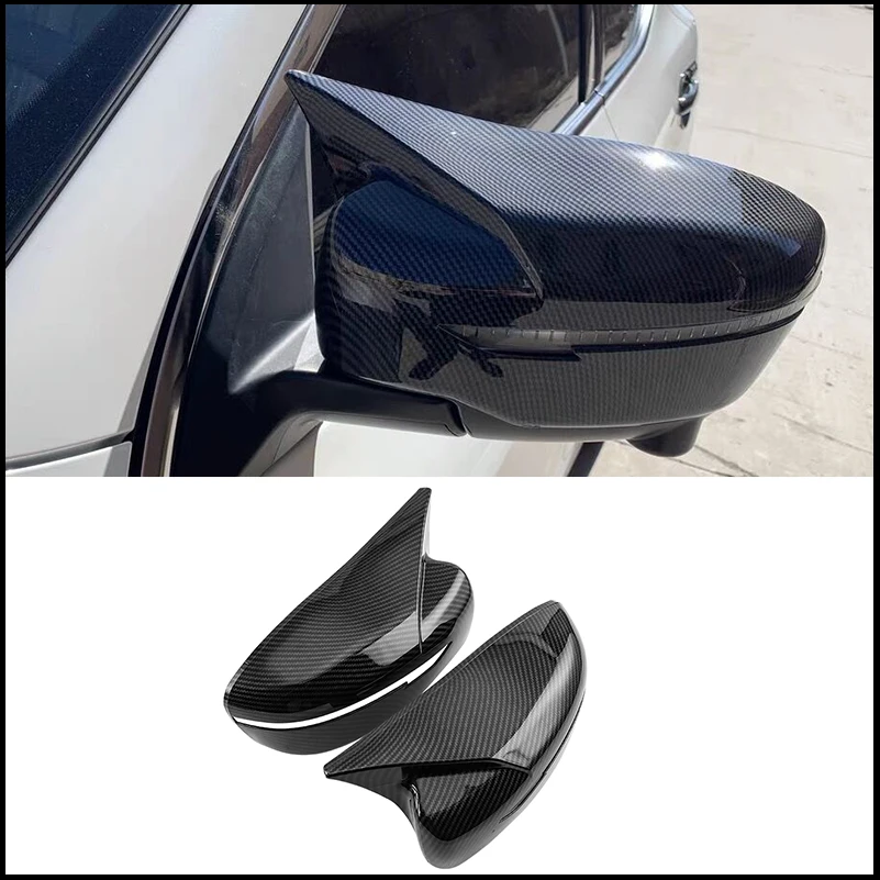 

Car Styling For Nissan JUKE 2015 2016 2017 2018 Door Side Wing Rearview Mirror Cover Cap Sticker Trim Auto Accessories