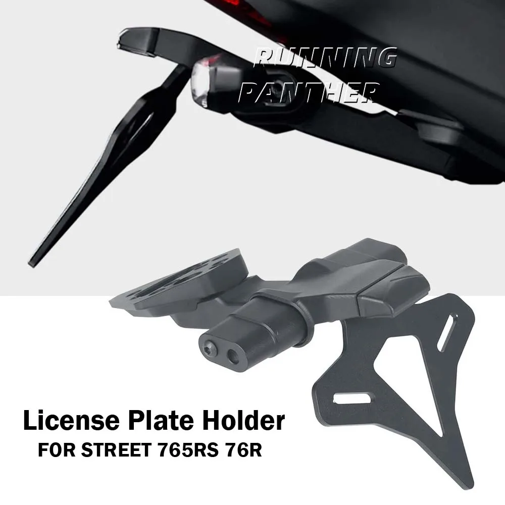 

NEW Motorcycle Rear Short Tail Stock Tidy License Plate Holder Tailstock Bracket Kit For Street 765RS 765R 765 RS 765 R