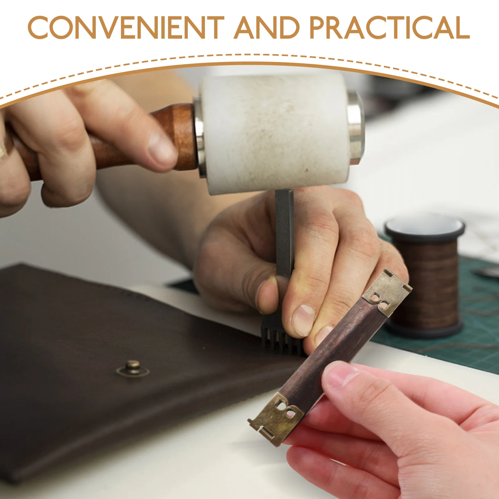 

100Pcs 12Cm Spring Frames Metal Internal Handbag Hinges DIY Bag Replacement Parts for Coin Purse Clasp Craft - Dark