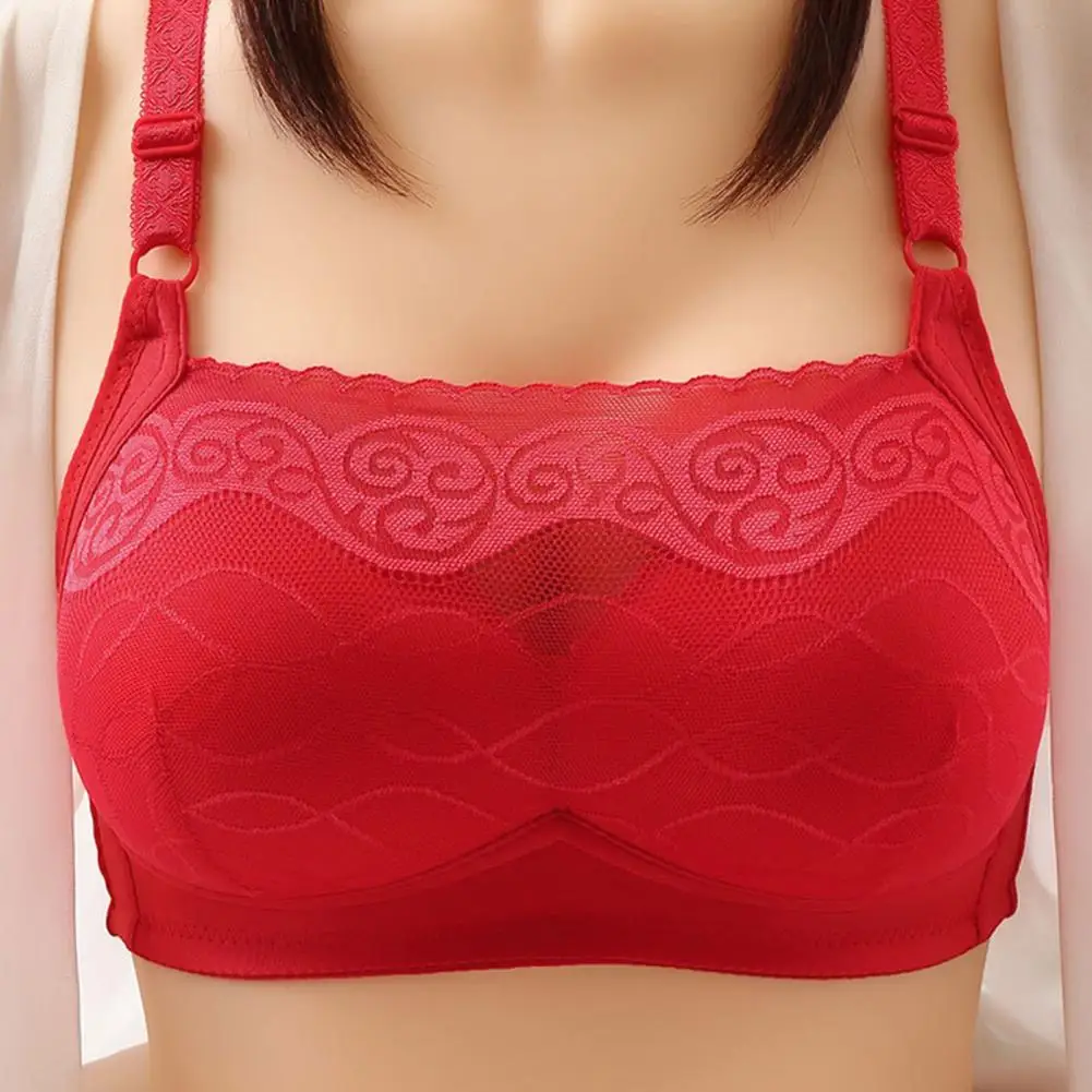 New Lace Seamless Large Size Women\'s Bra Comfortable Breathable Sports Beauty Back Vest Sleep Gathered Wrapped Chest Tube Top