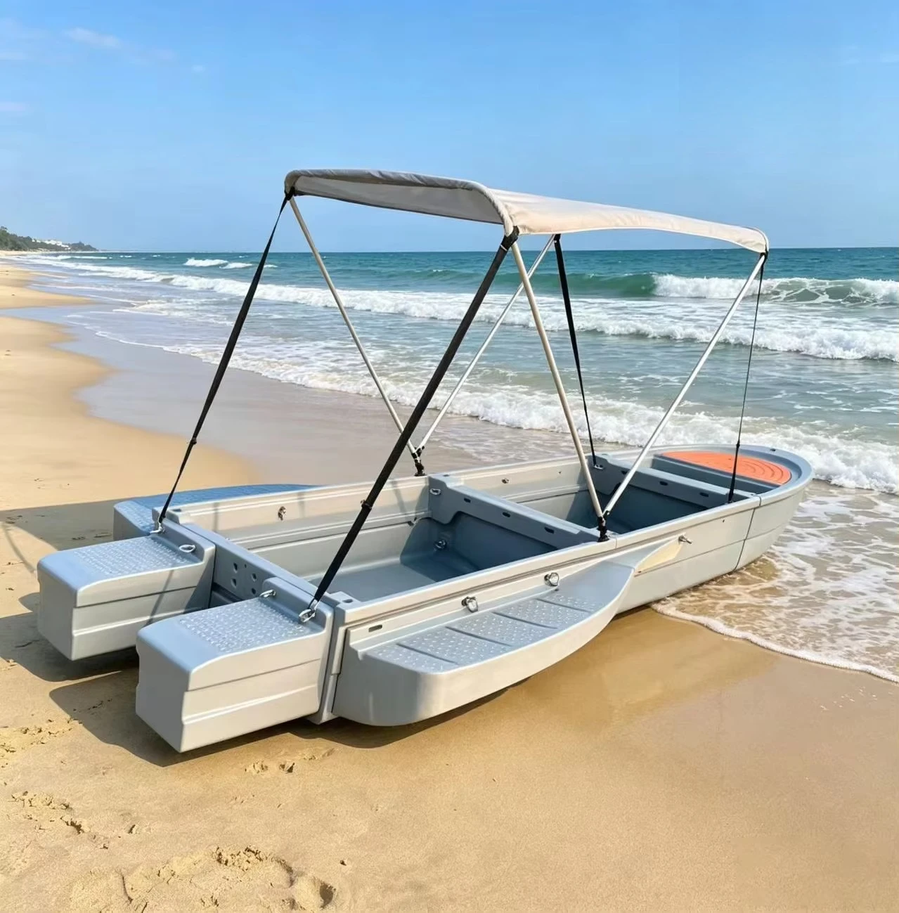 Fishing Boat Aluminum - Wysokiej jakości, wytrzymała, przenośna, składana łódka