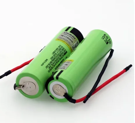 LiitoKala New Original Genuine NCR18650B 3.7v 3400mAh 18650 Lithium ion Rechargeable Battery Welding Silicone Cable DIY