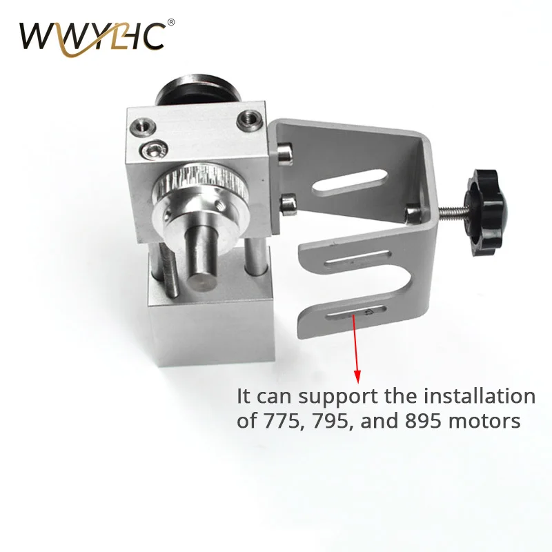 Spindle Lifting System of Mini Table Saw Diy Woodworking Cutting Polishing Tool Powerless Precision Aluminum Spindle Assembly