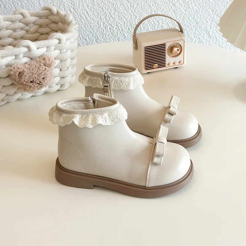 

Girls Fashion Daily Boot 2026 Winter Child Soft Soled Princess Boot Child Anti Slip Versatile Autumn Boot Women Children's Boots