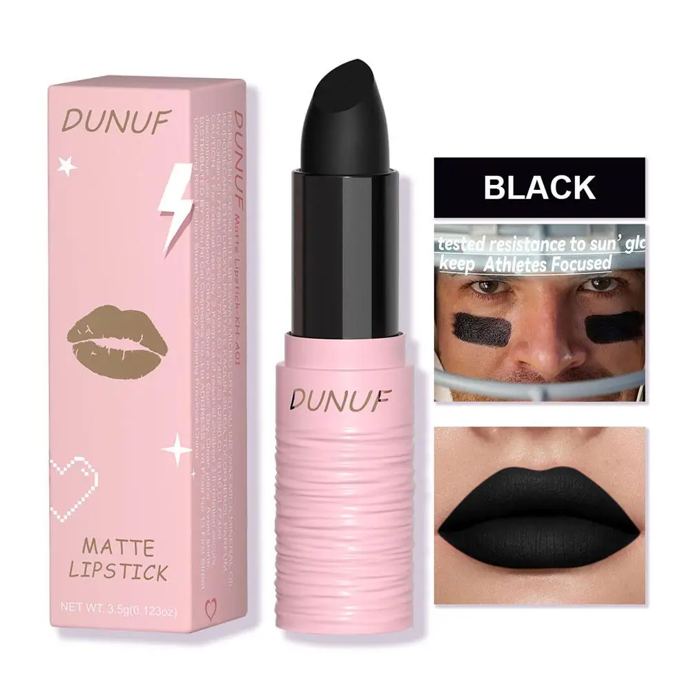 Gesicht Körper Farbe Stick matt Lippenstift Bleistift Lippen Make-up schwarzes Auge Gesicht Körper Farbe Stick für Halloween Sport Gesichts farbe Kosten s6j7