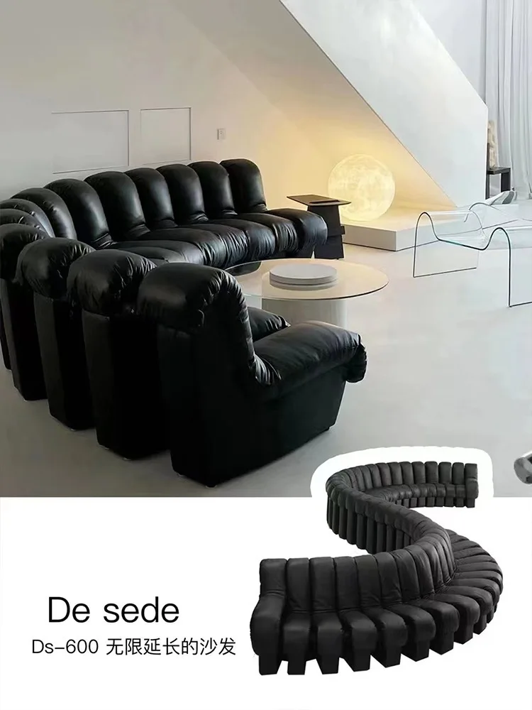 Serpentine Sofa Villa Wohnzimmer Modul Selbstmontage