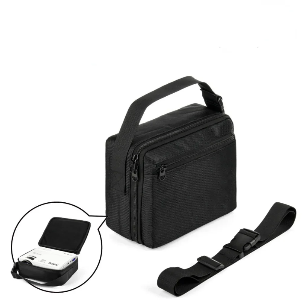 Travel Carrying Case Storage Bags for AuKing M8-F with Shoulder Straps Portable Video Projectors Protector Box