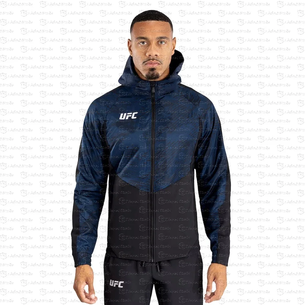 

UFC Men's And Women's 3D Hoodie Long Sleeve Sweatshirt Quick Dry Breathable Oversized Boxing Training Top for Autumn Winter