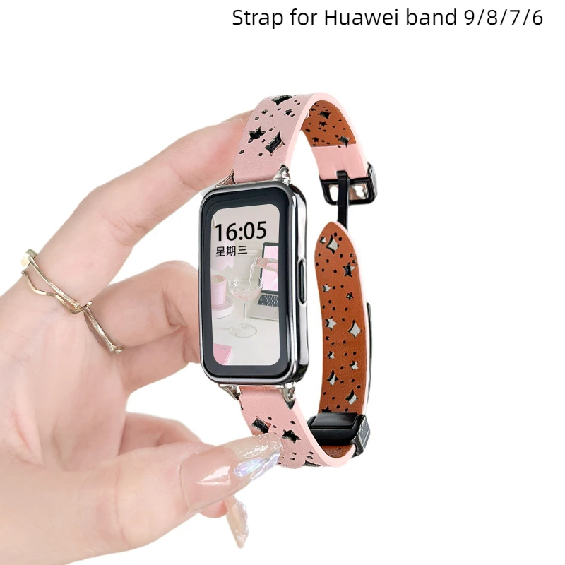 

Magnetic Strap For Huawei band 9 Sport Watchband for Huawei band 8/7/6 Smartwatch Correa Bracelet Woman Man Wristband