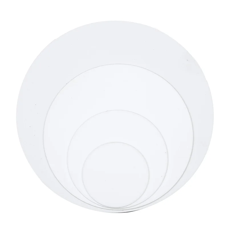 10pcs 96 Alumina Ceramic Sheet Corundum Disc High Temp Resistant Gasket Dia 0.25-4mm