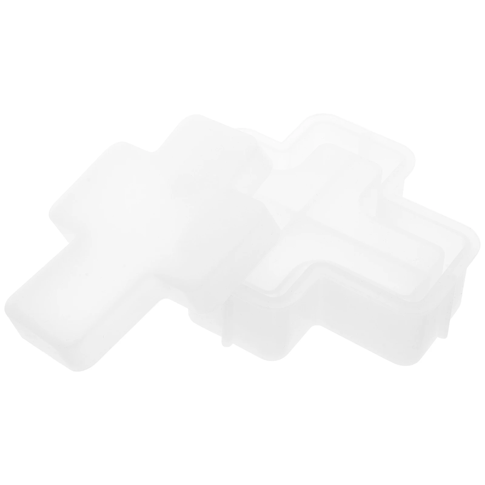 

Plaster Mold Silicone Cross Charms Creative DIY Aromatherapy Holder Candlestick Casting Molds Scented Wax Resin Crafts