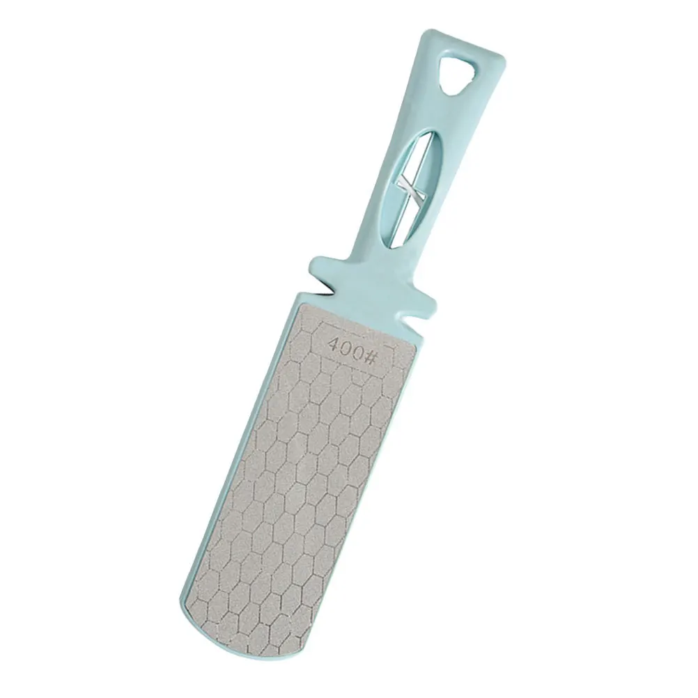 

Double-Sided Sharpener Honeycomb Kitchen Gadget Multi Use Grinding Tool For Knife Scissors Household Plastic