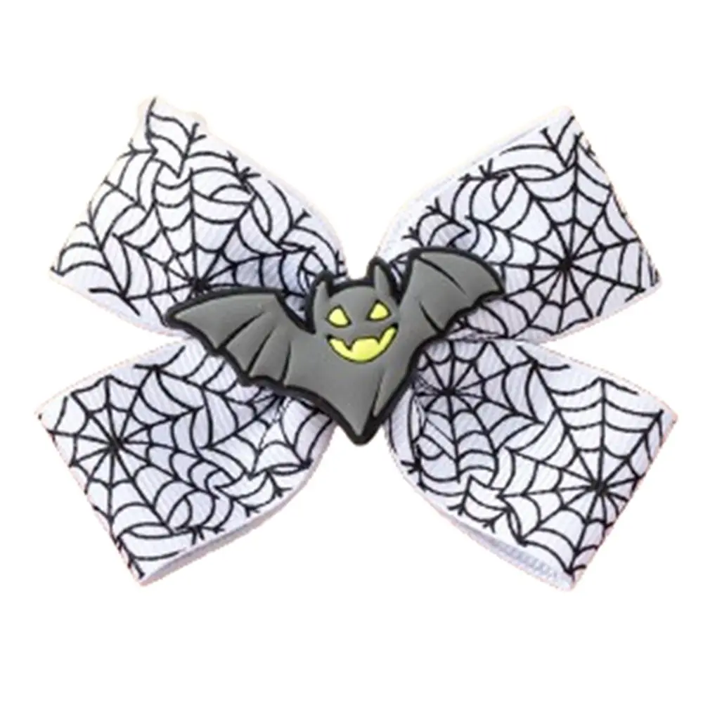 

Hair Accessories Ghost Halloween Bow Hair Clip Funny Hairpin Pumpkin Hairpin Eyeball Creativity Bat Duckbill Clip Cosplay