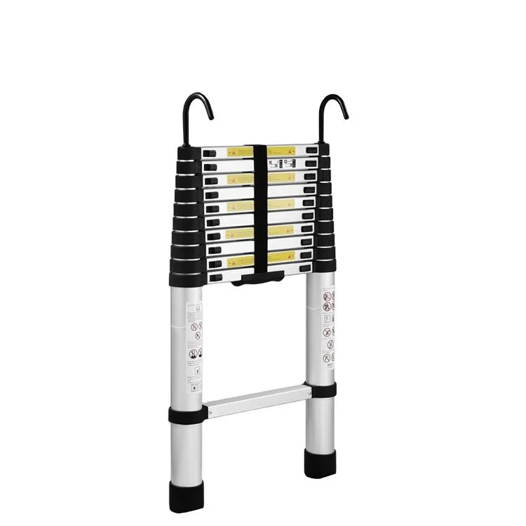 

Портативная 1,7-5,3-метровая простая складная выдвижная складная алюминиевая телескопическая лестница, аксессуар для палатки