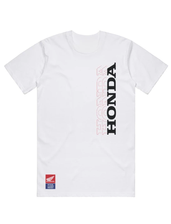 

Honda men's short-sleeved T-shirt summer casual brand logo printing breathable daily wear motorcycle t-shirt